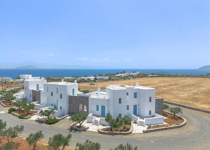 Pergola Paros Cycladic House By The Sea+Pool