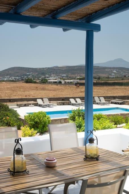 Pergola Paros Cycladic House By The Sea+pool Naoussa
