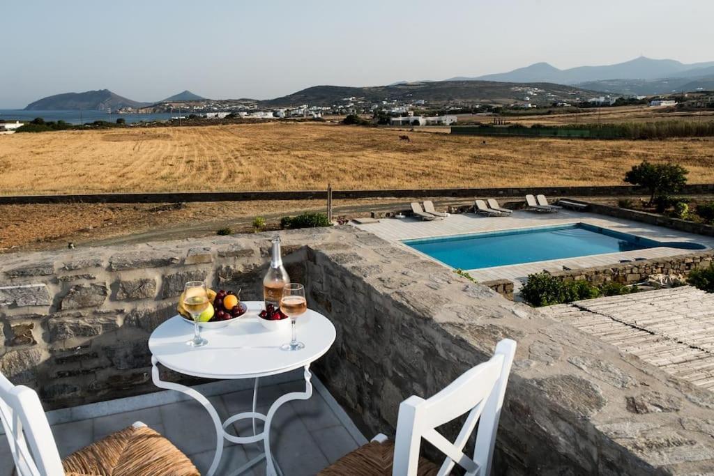 Pergola Paros Cycladic House By The Sea+pool * Naoussa