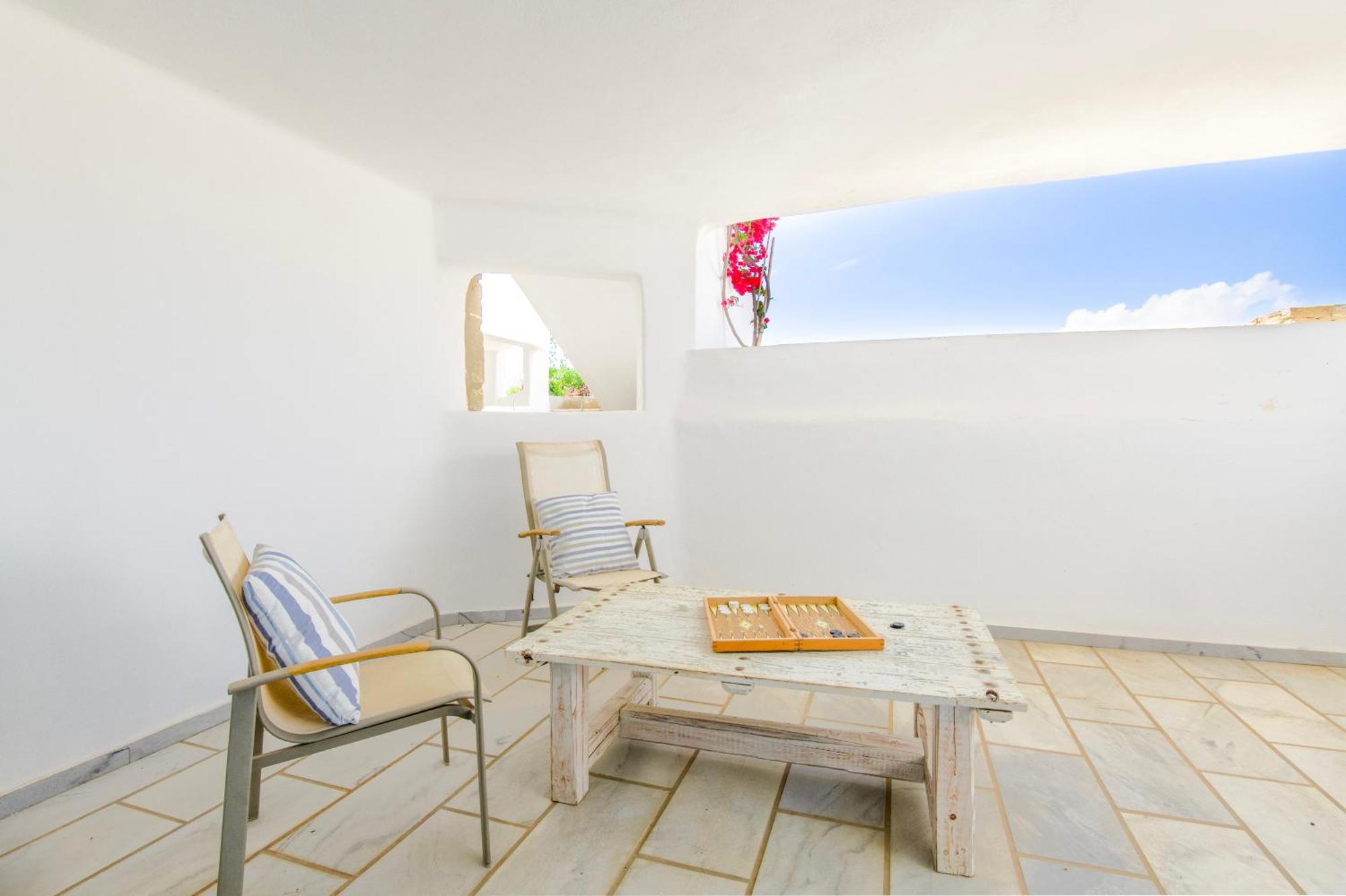 Pergola Paros Cycladic House By The Sea+pool *