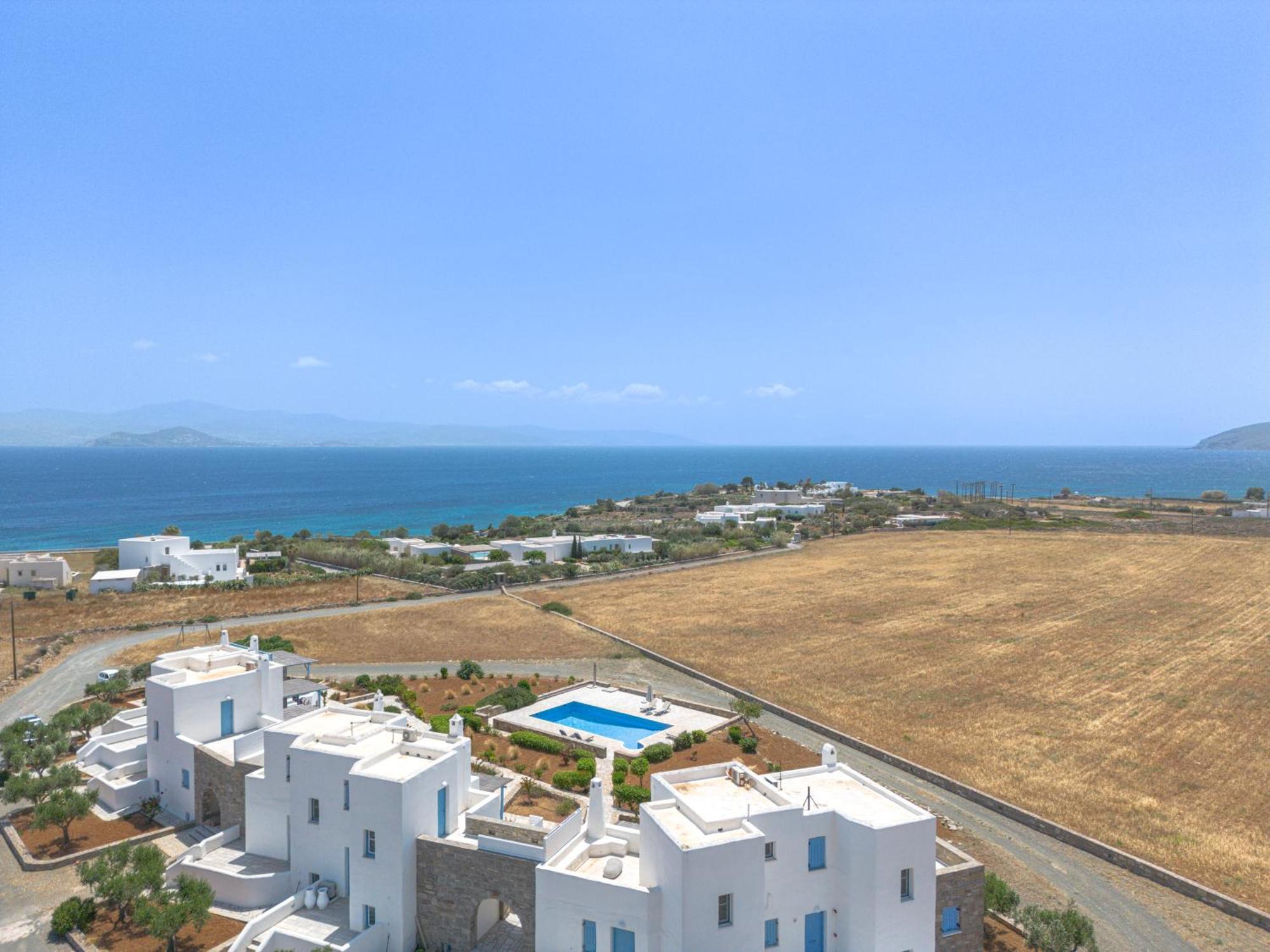Pergola Paros Cycladic House By The Sea+pool Ferienhaus *