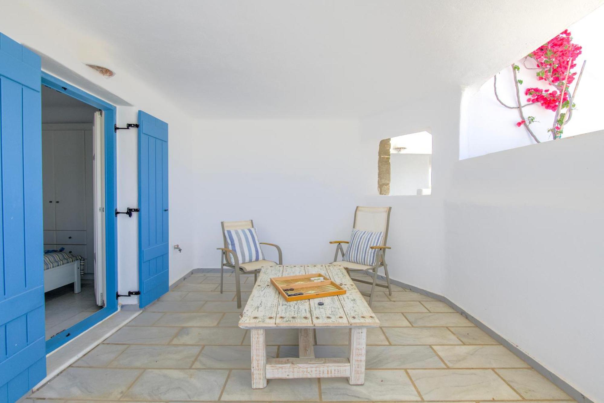 Pergola Paros Cycladic House By The Sea+pool Ferienhaus *