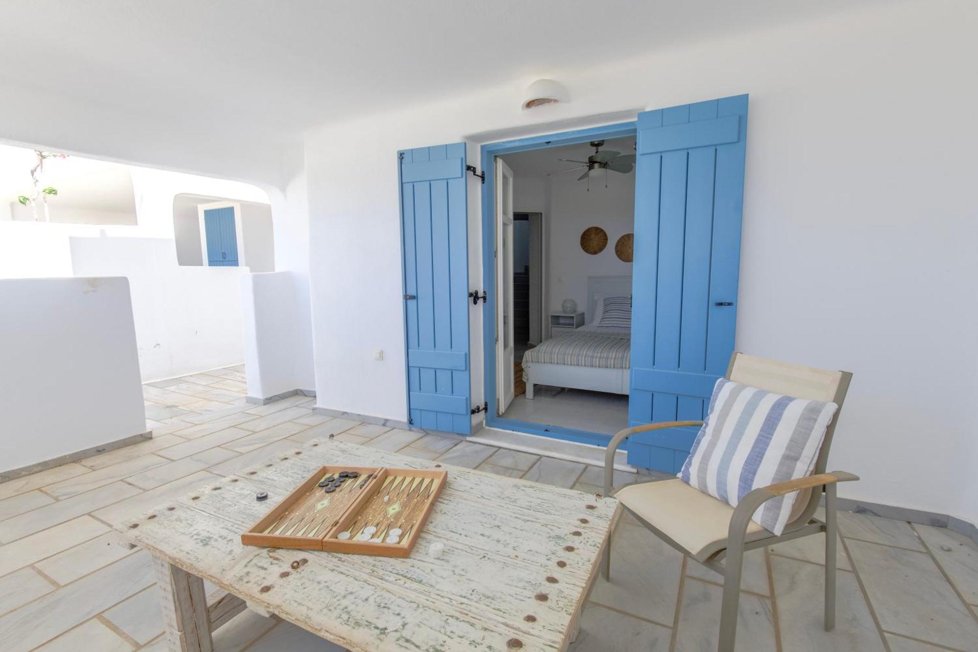 Vakantiehuis Pergola Paros Cycladic House By The Sea+pool Náousa