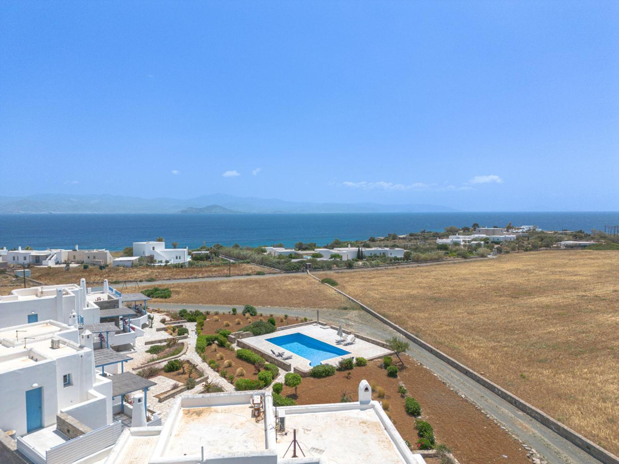 Pergola Paros Cycladic House By The Sea+pool