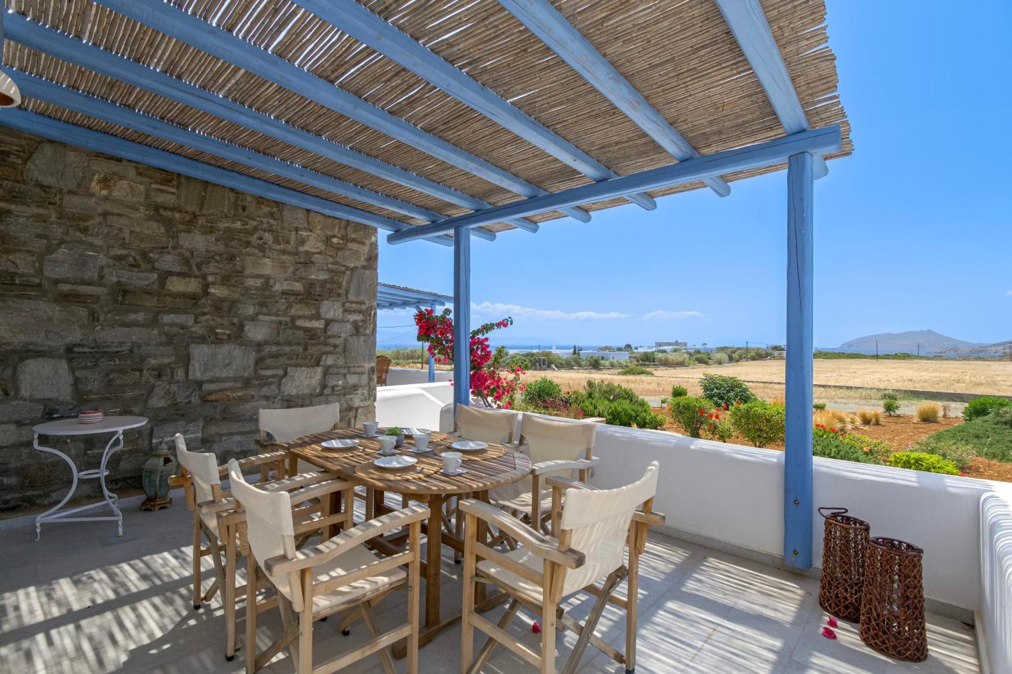 Vakantiehuis Pergola Paros Cycladic House By The Sea+pool
