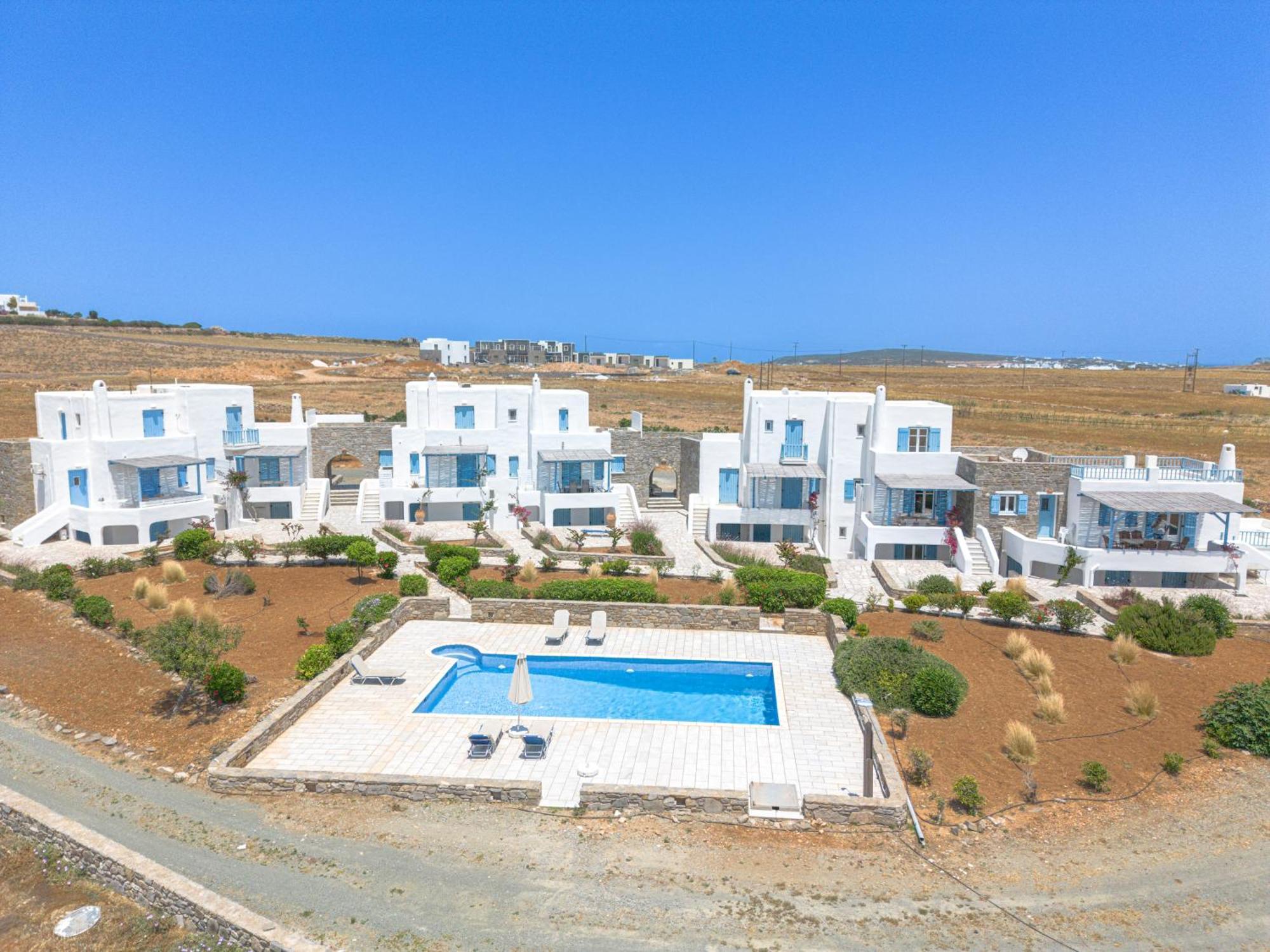 Ferienhaus Pergola Paros Cycladic House By The Sea+pool *