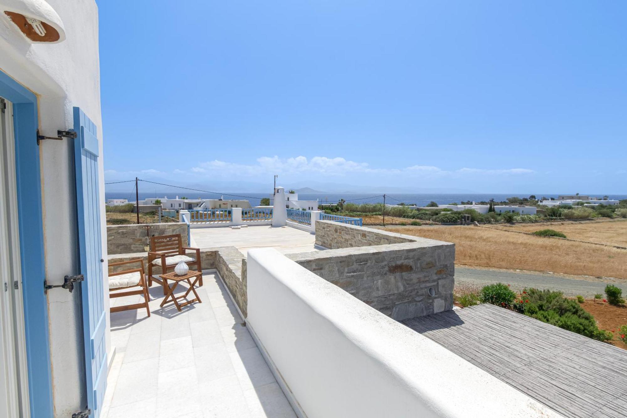 Pergola Paros Cycladic House By The Sea+pool * Naoussa