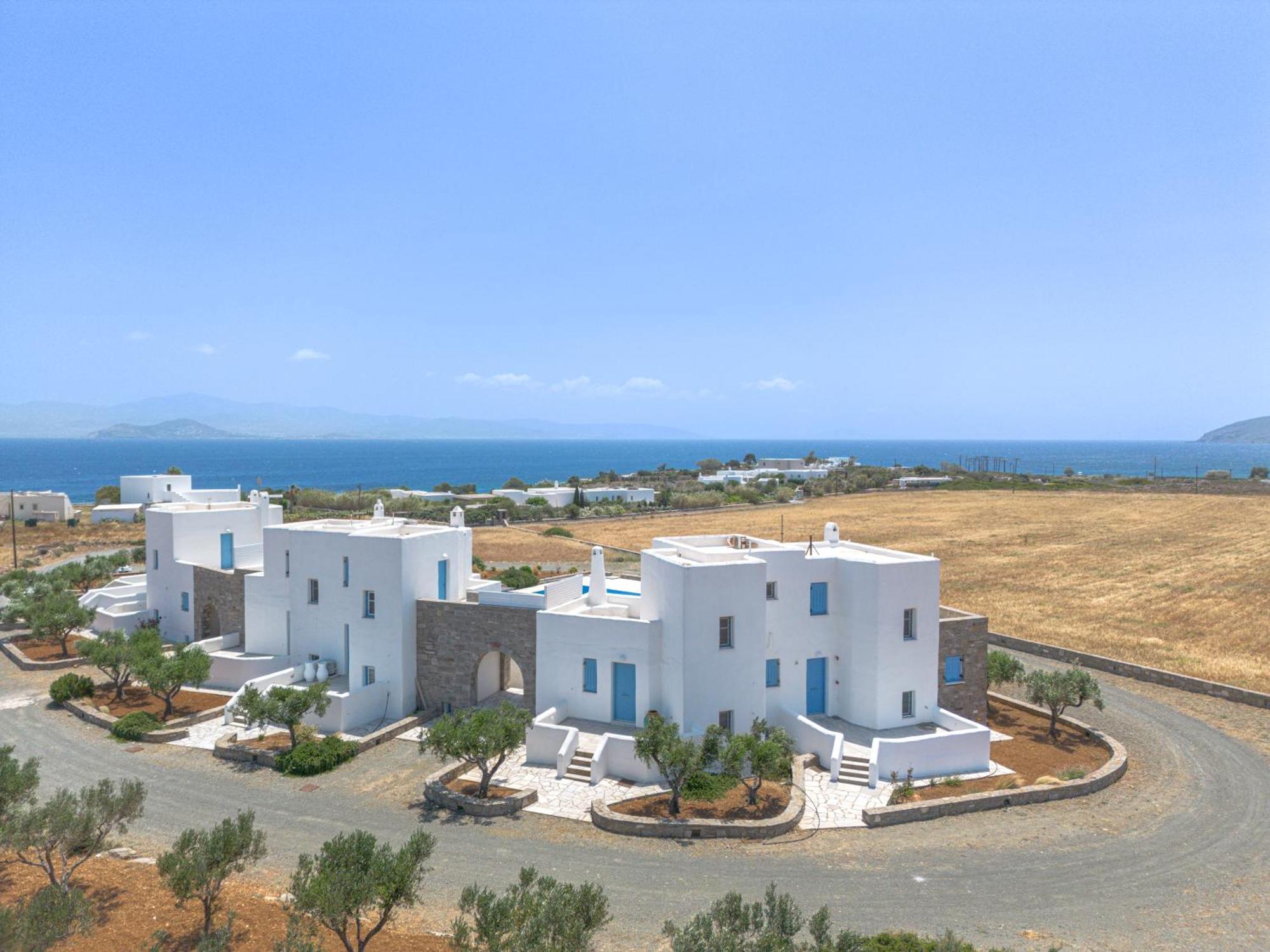 Ferienhaus Pergola Paros Cycladic House By The Sea+pool *