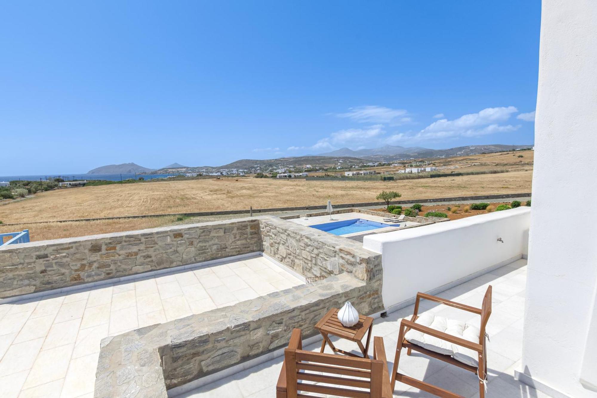 Pergola Paros Cycladic House By The Sea+pool Ferienhaus Naoussa
