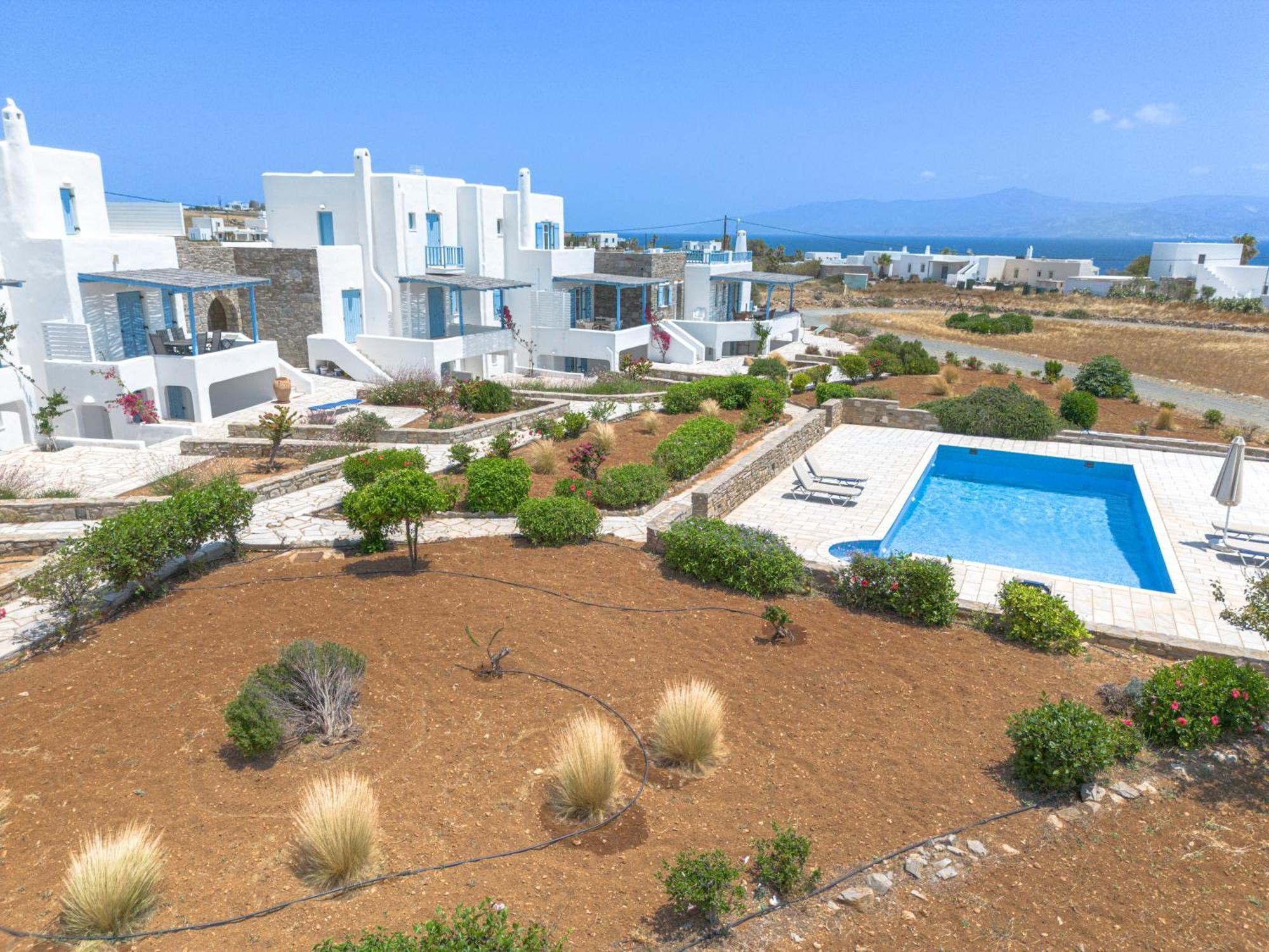 Pergola Paros Cycladic House By The Sea+pool Naoussa