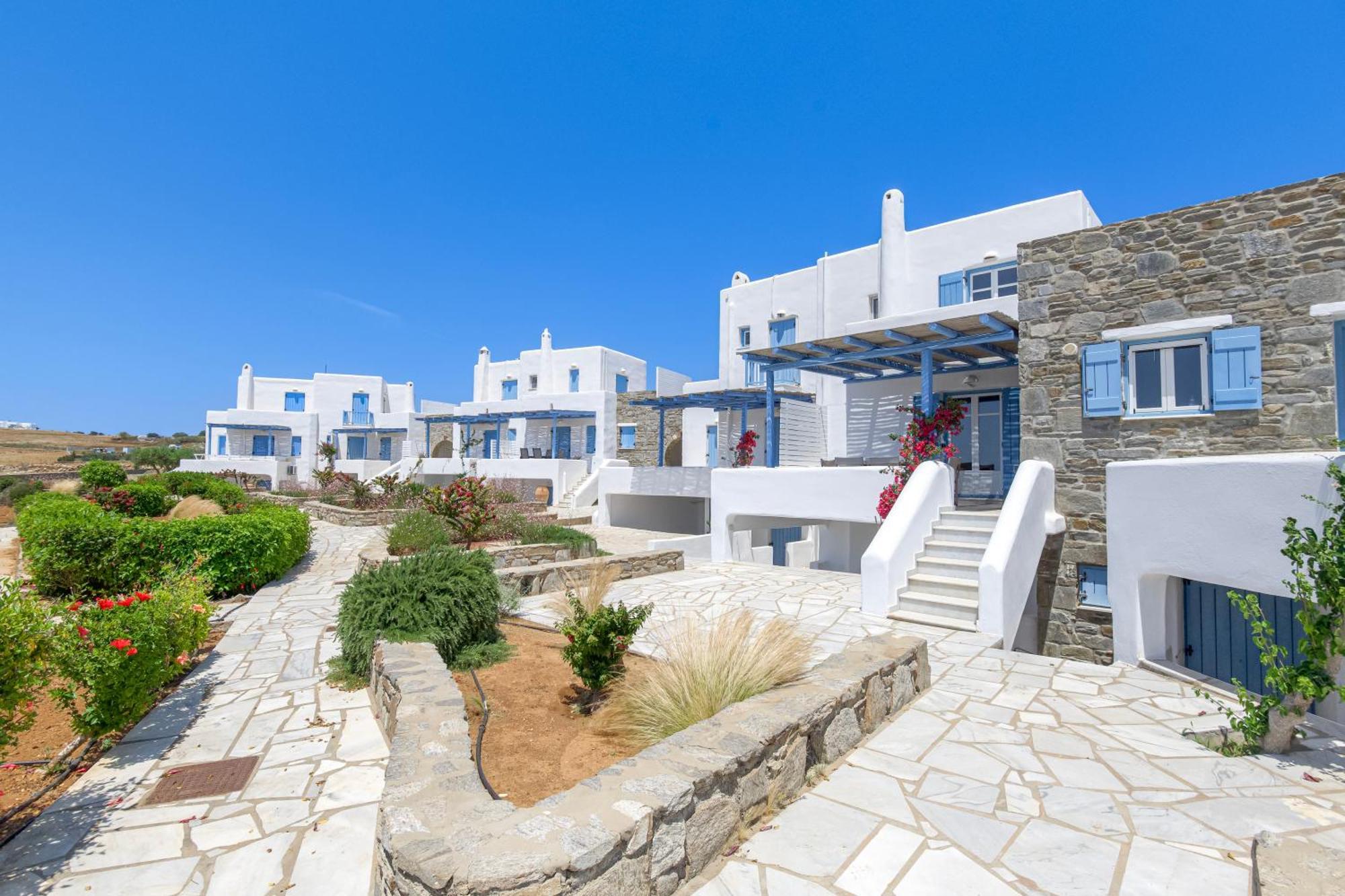 Pergola Paros Cycladic House By The Sea+pool Naoussa