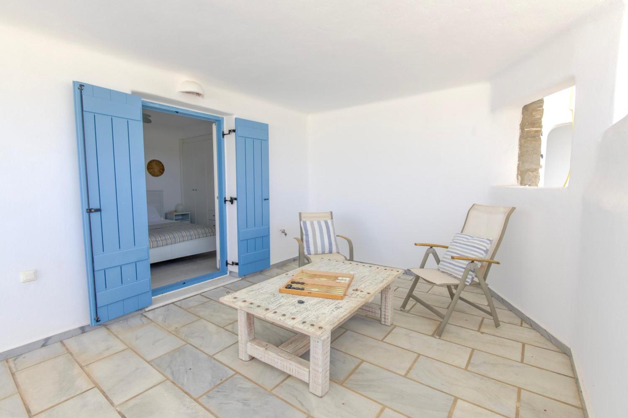 Pergola Paros Cycladic House By The Sea+pool