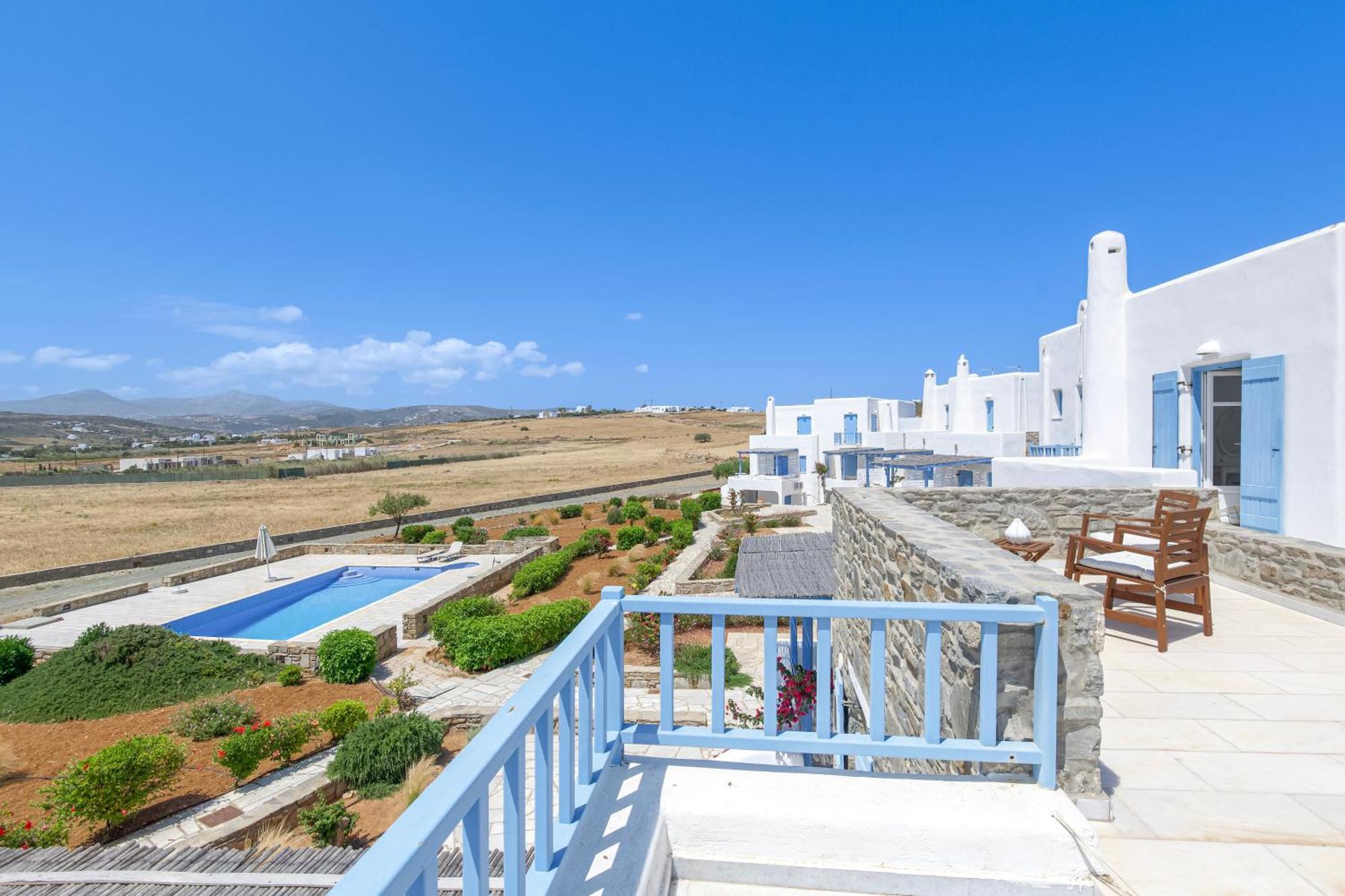 Pergola Paros Cycladic House By The Sea+pool Ferienhaus *