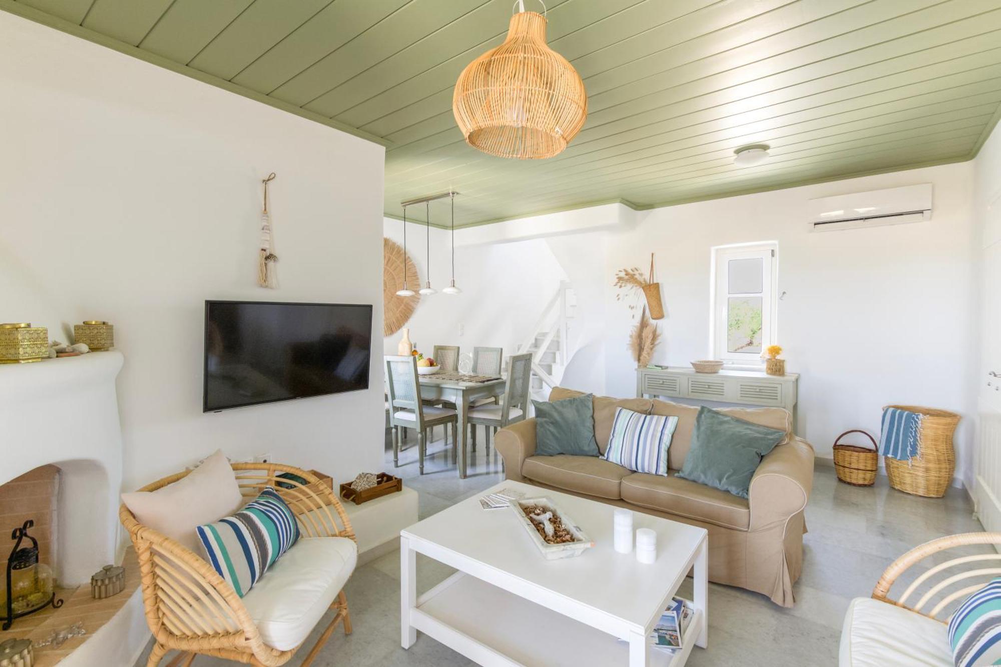 Ferienhaus Pergola Paros Cycladic House By The Sea+pool