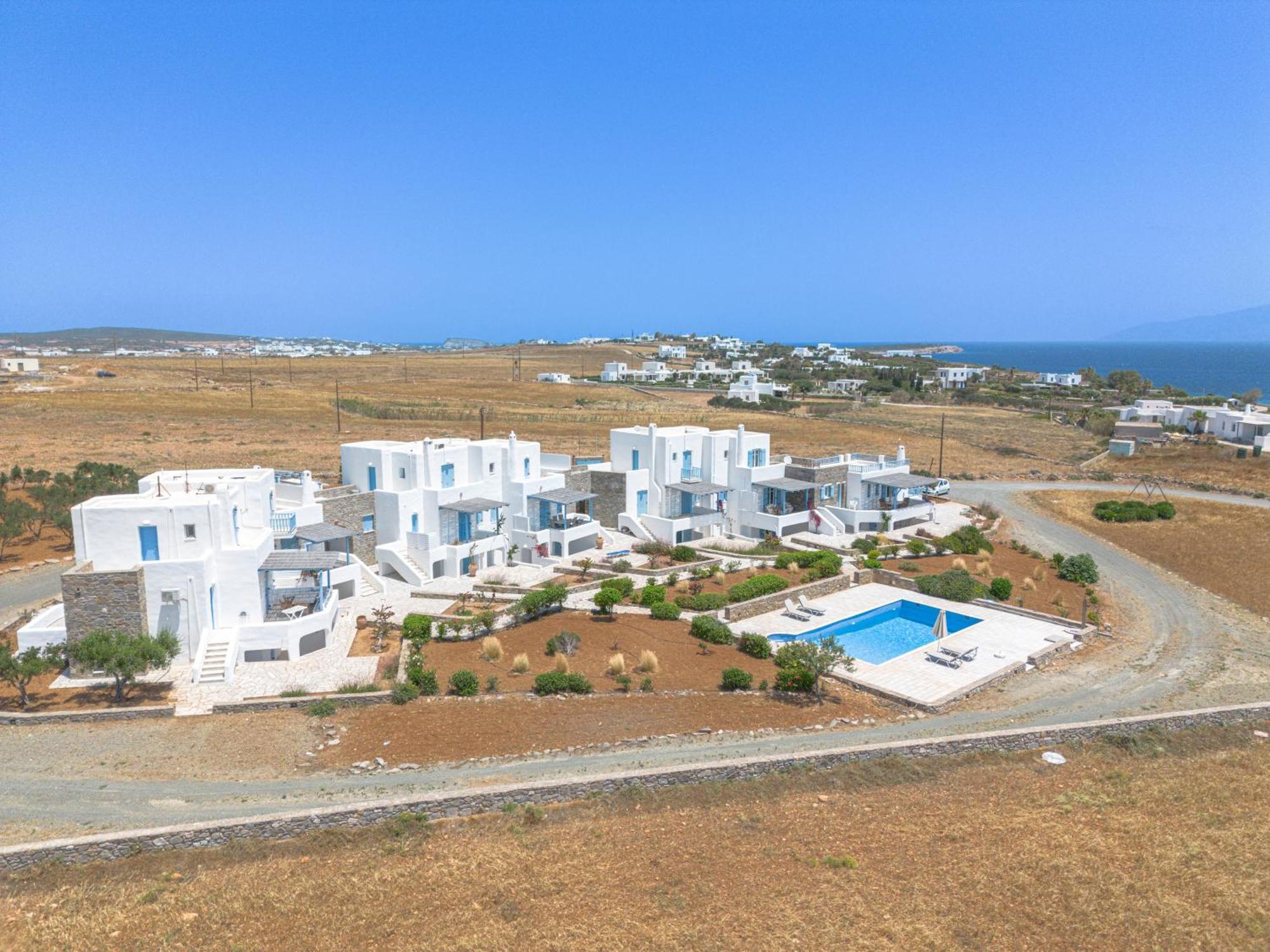Ferienhaus Pergola Paros Cycladic House By The Sea+pool Naoussa