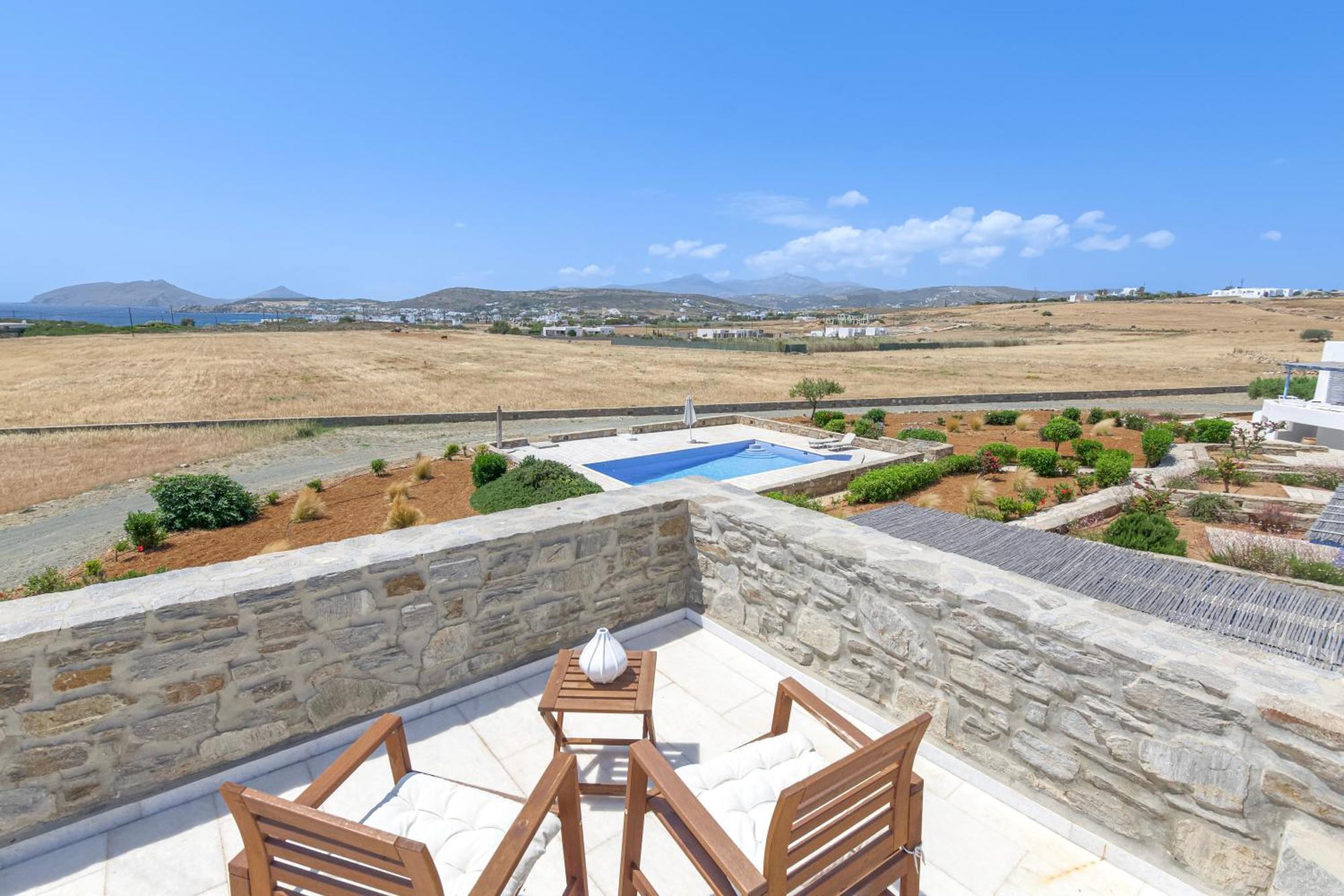 Pergola Paros Cycladic House By The Sea+pool