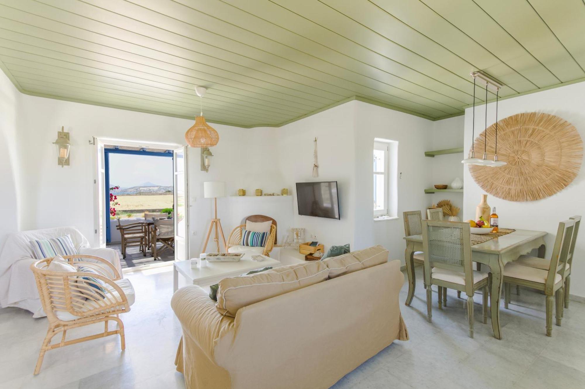 Pergola Paros Cycladic House By The Sea+pool Ferienhaus