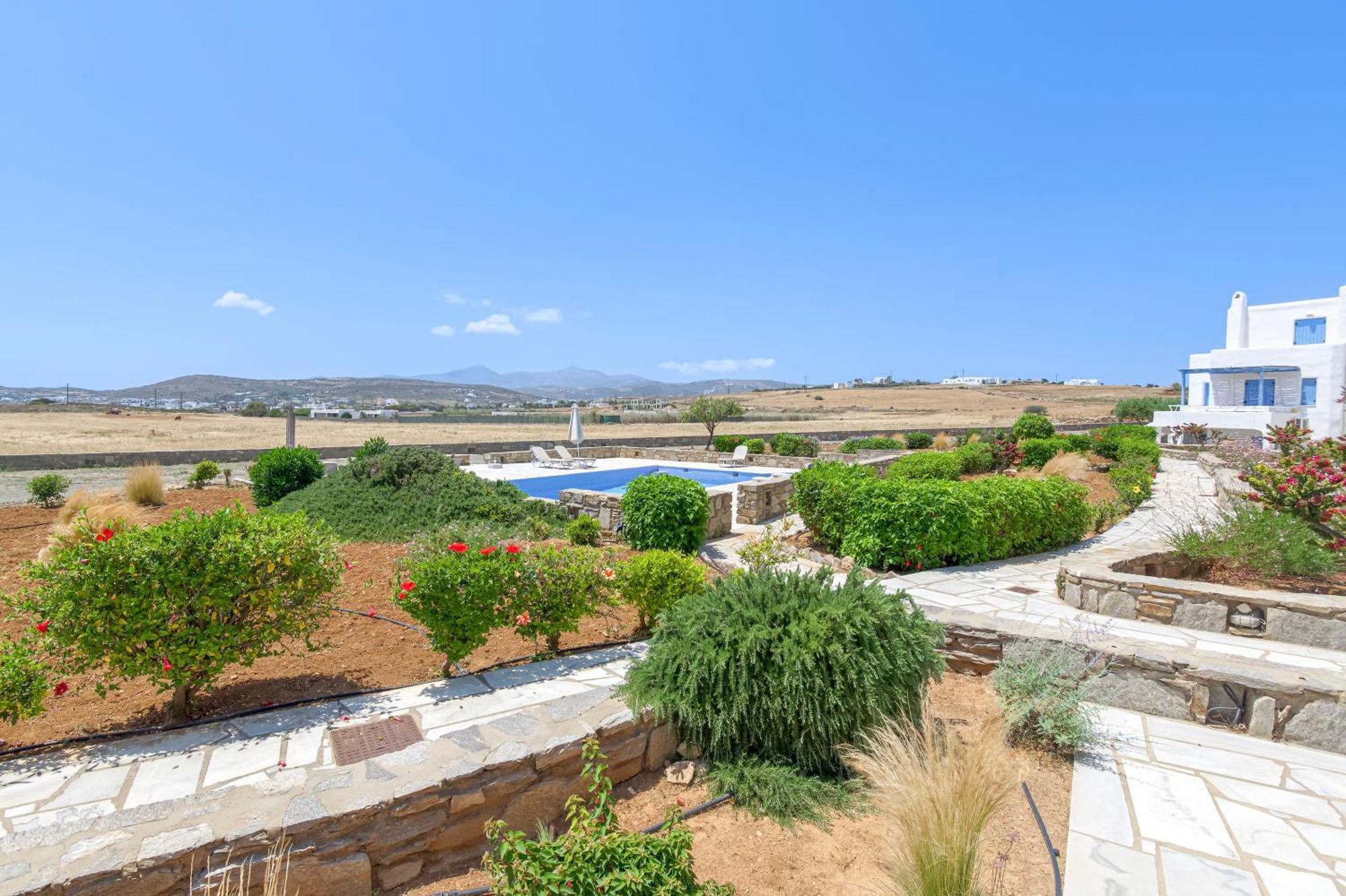 Vakantiehuis Pergola Paros Cycladic House By The Sea+pool *